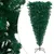 Produktbild 2 för Uppochnedvänd plastgran med LED och julgranskulor 120 cm