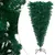 Produktbild 2 för Uppochnedvänd plastgran med LED och julgranskulor 210 cm