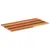 Produktbild 2 för Bordsskiva 120x60x(2,5-2,7) cm massivt sheshamträ 