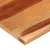 Produktbild 6 för Bordsskiva 120x60x(2,5-2,7) cm massivt sheshamträ 