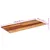 Produktbild 6 för Bordsskiva 140x60x(2,5-2,7) cm massivt sheshamträ