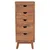 Produktbild 2 för Skänk med 5 lådor 40x30x100 cm massiv teak