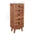 Produktbild 6 för Skänk med 5 lådor 40x30x100 cm massiv teak