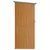 Produktbild 5 för Trädgårdsskjul brun 118,5x97x209,5 cm galvaniserat stål