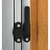 Produktbild 6 för Trädgårdsskjul brun 118,5x97x209,5 cm galvaniserat stål