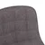 Produktbild 8 för Snurrbara matstolar 2 st taupe tyg