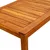 Produktbild 5 för Trädgårdsbord 90x50x36 cm massivt akaciaträ