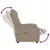 Produktbild 7 för Elektrisk reclinerfåtölj cappuccino konstläder