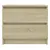 Produktbild 4 för Sängbord 2 st sonoma-ek 50x39x43,5 cm konstruerat trä