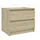 Sängbord 2 st sonoma-ek 50x39x43,5 cm konstruerat trä