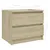 Produktbild 7 för Sängbord 2 st sonoma-ek 50x39x43,5 cm konstruerat trä