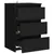 Produktbild 6 för Sängbord 2 st svart 40x35x62,5 cm spånskiva 