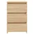 Produktbild 3 för Sängbord sonoma-ek 40x35x62,5 cm konstruerat trä
