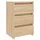 Sängbord 2 st sonoma-ek 40x35x62,5 cm konstruerat trä
