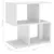 Produktbild 7 för Sängbord 2 st vit 50x30x51,5 cm konstruerat trä