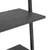 Produktbild 6 för Hylla 4-nivåer svart 64x34x150,5 cm