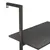 Produktbild 7 för Hylla 3-nivåer svart 64x35x120,5 cm