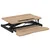 Produktbild 5 för Justerbar arbetsstation 60x40x(13-41,5)cm stål konstruerat trä