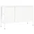 Produktbild 5 för Skänk vit 105x35x70 cm stål och glas