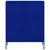 Produktbild 3 för Förvaringsskåp marinblå 80x35x101,5 cm stål