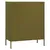 Produktbild 6 för Förvaringsskåp olivgrön 80x35x101,5 cm stål