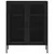 Produktbild 3 för Förvaringsskåp svart 80x35x101,5 cm stål