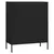 Produktbild 6 för Förvaringsskåp svart 80x35x101,5 cm stål
