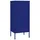 Förvaringsskåp marinblå 42,5x35x101,5 cm stål