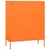 Produktbild 5 för Byrå orange 80x35x101,5 cm stål