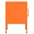 Produktbild 6 för Sängbord orange 35x35x51 cm stål