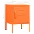 Produktbild 9 för Sängbord orange 35x35x51 cm stål
