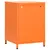Produktbild 5 för Sängbord orange 35x35x51 cm stål