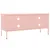 Produktbild 5 för Tv-bänk pink 105x35x50 cm stål