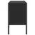 Produktbild 4 för Tv-bänk svart 105x35x50 cm stål
