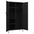Produktbild 6 för Garderob 90x50x180 cm svart stål