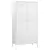 Produktbild 2 för Garderob 90x50x180 cm vit stål