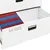 Produktbild 9 för Dokumentskåp vit 90x46x134 cm stål