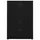 Dokumentskåp svart 90x46x134 cm stål