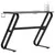 Produktbild 5 för Gamingskrivbord med ZZ-formade ben svart 90x60x75 cm