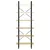 Produktbild 5 för Hög bokhylla 80x30x210 cm massiv furu 