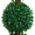 Konstväxt buxbom bollformad med kruka 90 cm grön