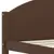 Produktbild 6 för Sängram mörkbrun massiv furu 90x200 cm
