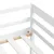 Produktbild 7 för Sängram vit massiv furu 90x200 cm