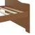 Produktbild 7 för Dagbädd 3-sits honungsbrun massiv furu 90x200 cm