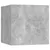 Produktbild 2 för Sängbord betonggrå 30,5x30x30 cm konstruerat trä