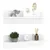 Produktbild 3 för Vägghyllor 2 st vit högglans 60x11,5x18 cm konstruerat trä