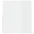 Produktbild 6 för Sängbord med LEDs 2 st vit högglans 60x35x40 cm