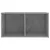 Produktbild 5 för TV-skåp 4 st betonggrå 72x35x36,5 cm konstruerat trä