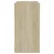 Produktbild 9 för Vägghylla kubformad 4 st sonoma-ek 30x15x30 cm
