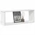 Produktbild 3 för Vägghylla kubformad 4 st vit högglans 60x15x23 cm spånskiva